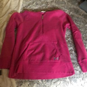 Pink Under Armor Quarter Zip